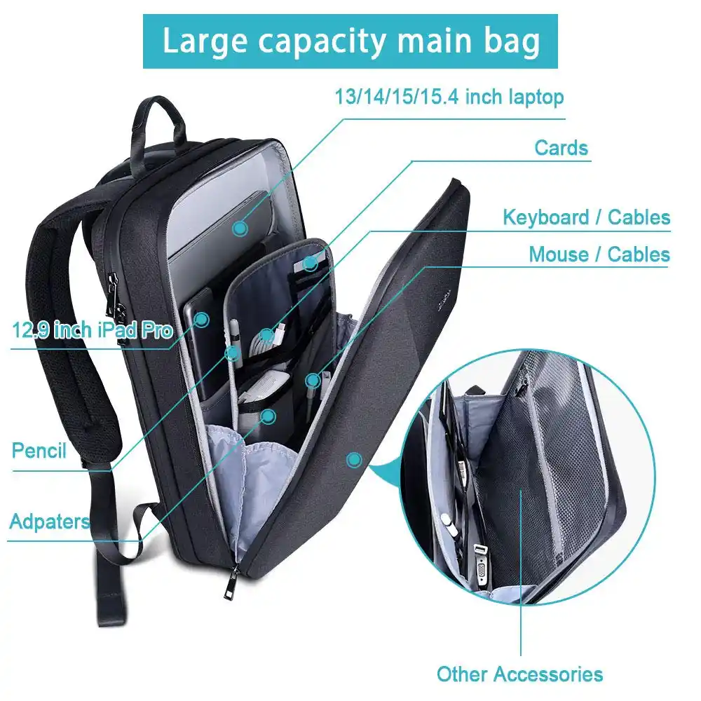 laptop backpack for 2 laptops