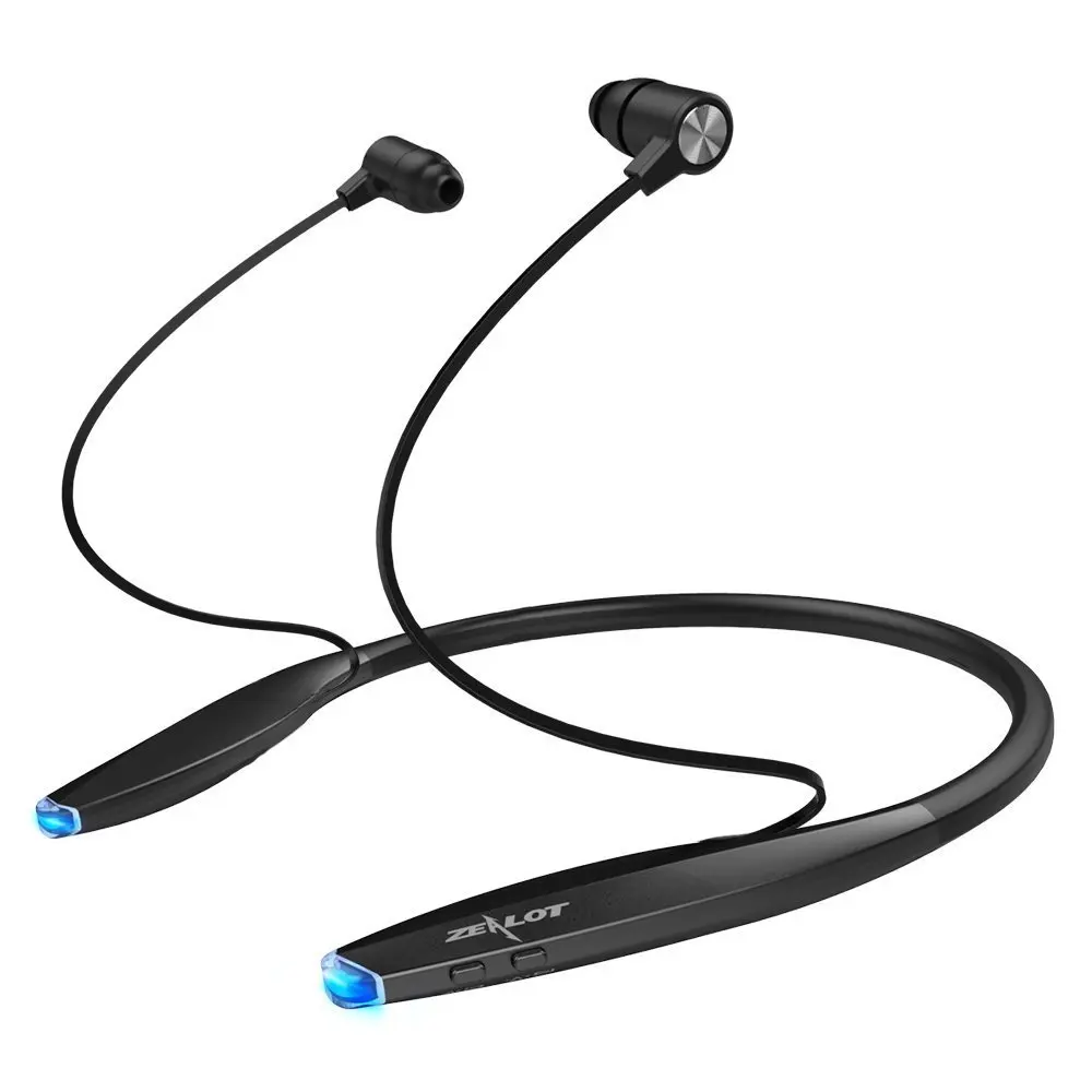 

Original H7 Bluetooth Headset Sports Neckband Wireless Headphones Magnetic Earbuds In-Ear Earphone Running Microphone PK HBS-910