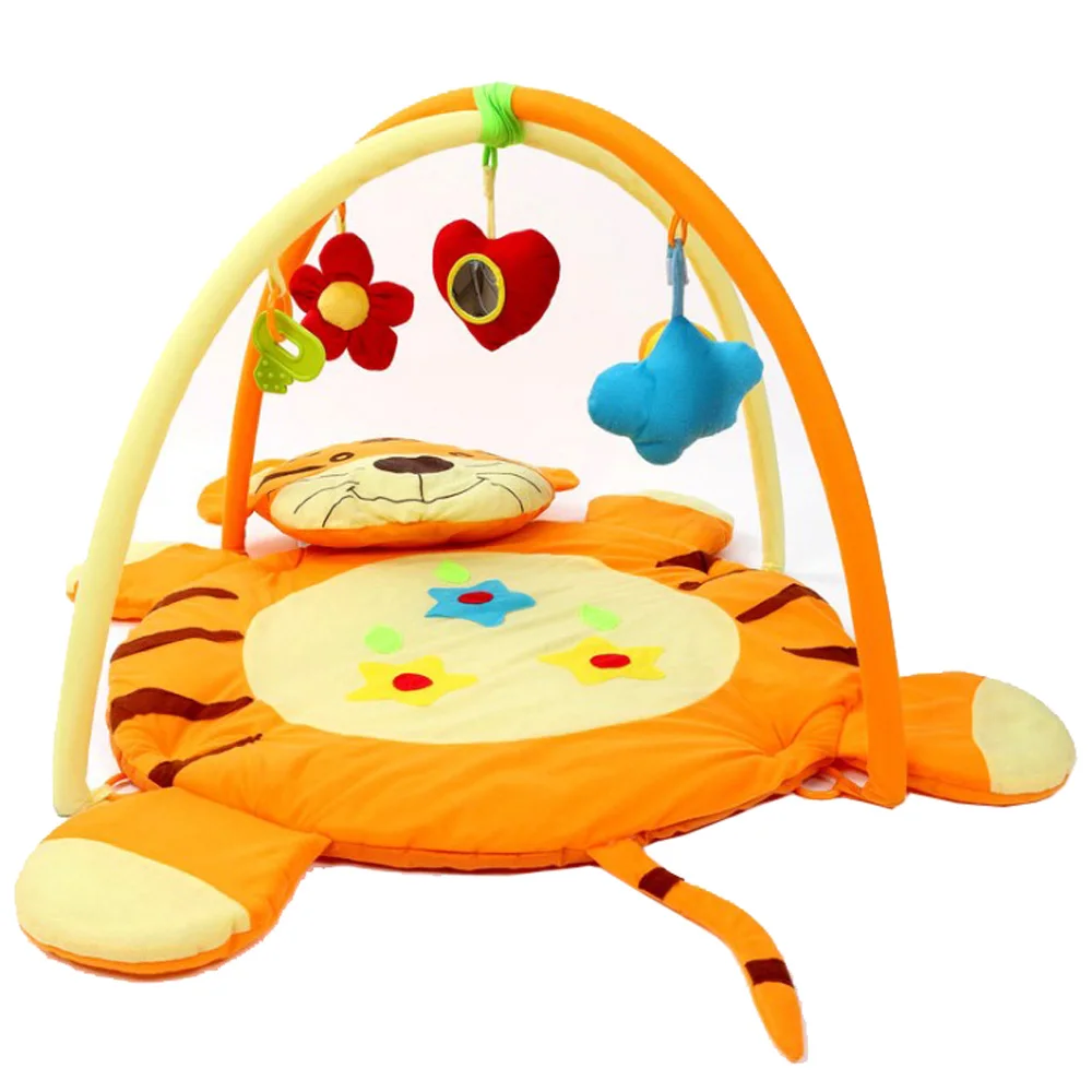  Baby Activity Gym Mat Soft Infant Floor Carpet 3D Activity Play Mat Center Babygym Toys Gift 90*90*