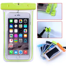 Световой Водонепроницаемый подводный чехол 6 дюймов для samsung Galaxy a6 a8 J6 S9 S8 Plus для iPhone X 8 6s 7 Plus 5S Водонепроницаемый чехол