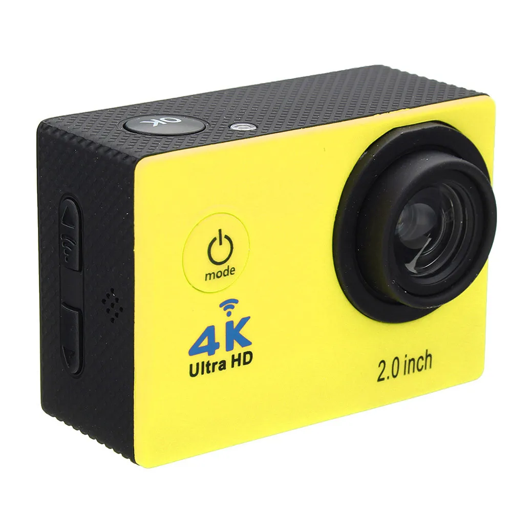 Водонепроницаемая 4K SJ9000 Wifi HD 1080P Ультра Спортивная Экшн-камера DVR Cam видеокамера поддерживает несколько видеозаписей Прямая поставка - Цвет: Yellow