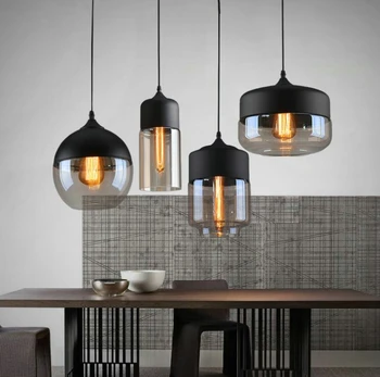 

Northern Europe Simple Loft Retro Bar Restaurant Coffee Shop Personality Creative Glass Chandelier Free Shipping