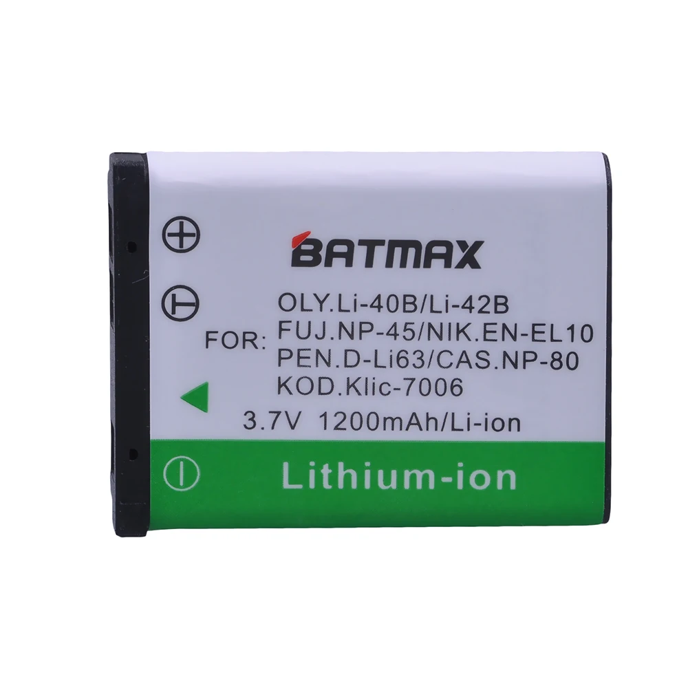 Rechargeable Battery Charger 1200mAh Battery + LCD Charger for Olympus FUJIFILM rechargeable battery charger,rechargeable battery,camera battery charger,camera battery