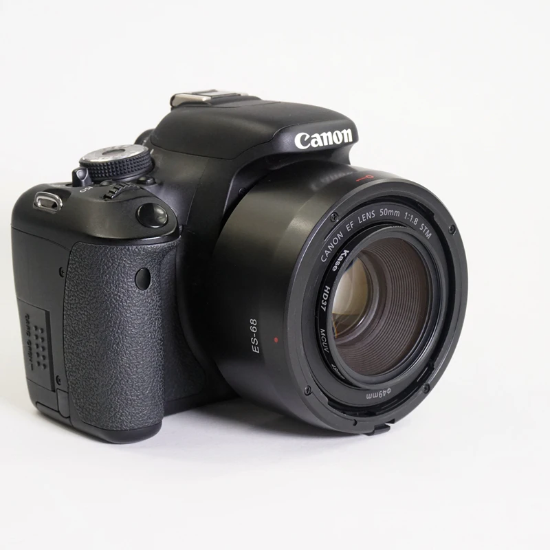 Реверсивная бленда для объектива Canon EF 50 мм f/1 8 STM|lens hood|es 68camera hood |