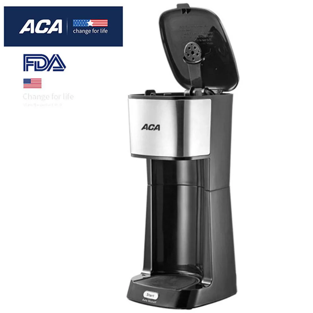 

ACA AC-D03A Portable Coffee/Tea Maker with Stainless Steel Vacuum Flask for Home Automatic Drip Small Tea Drinking Machine