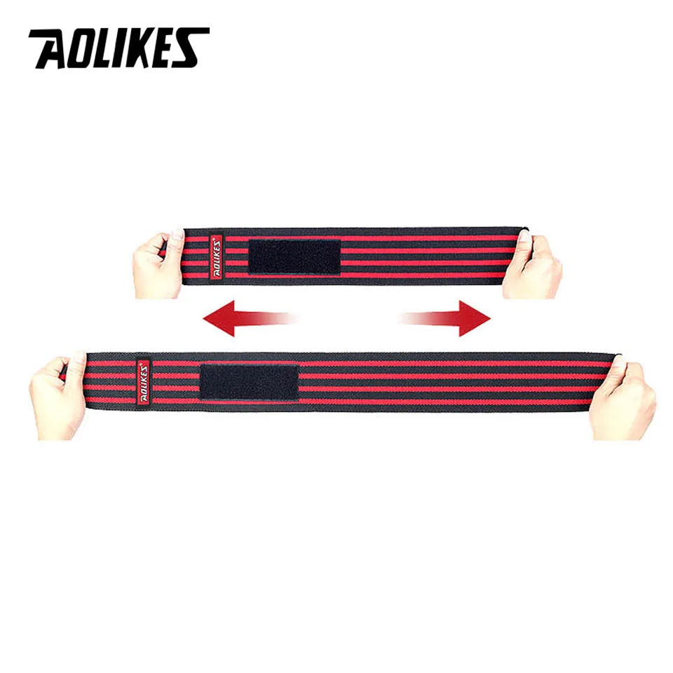 AOLIKES 1 шт. поддержка запястья ремни обертывания для тяжелой атлетики фитнес тренажерный зал Спорт напульсники