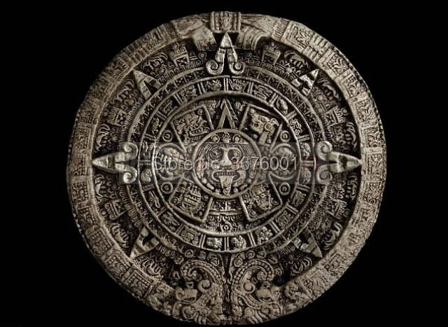 Mayan календарь 3D STL модель для ЧПУ маршрутизатор гравер резьба машина рельеф Artcam