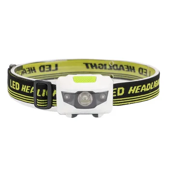 

Mini Head Lamp 4 Modes Waterproof 600Lm R3+2 LED Flashlight Bright Headlight Headlamp Torch Lanterna with Headband Use 3xAAA