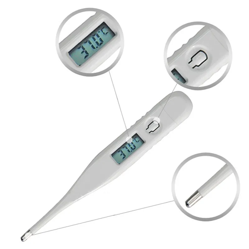 Child Adult Body Digital LCD Thermometer Temperature Measurement USSP accuracy measure Easy To Carry #15 |