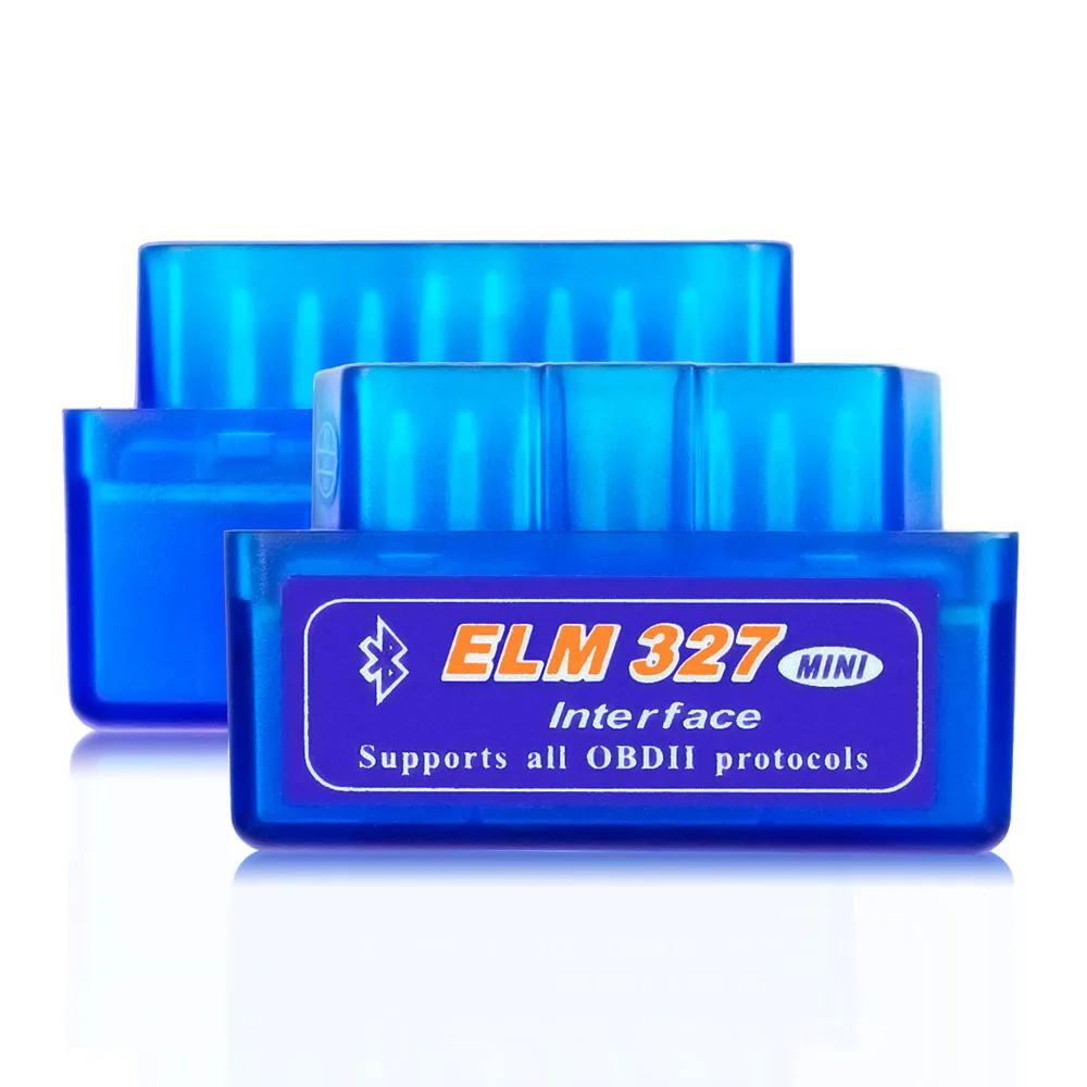 Супер Мини ELM327 настоящий 25K80 Bluetooth V1.5 OBD2 автомобильный диагностический инструмент ELM 327 V 1,5 Bluetooth для Android/PC для OBDII протокола