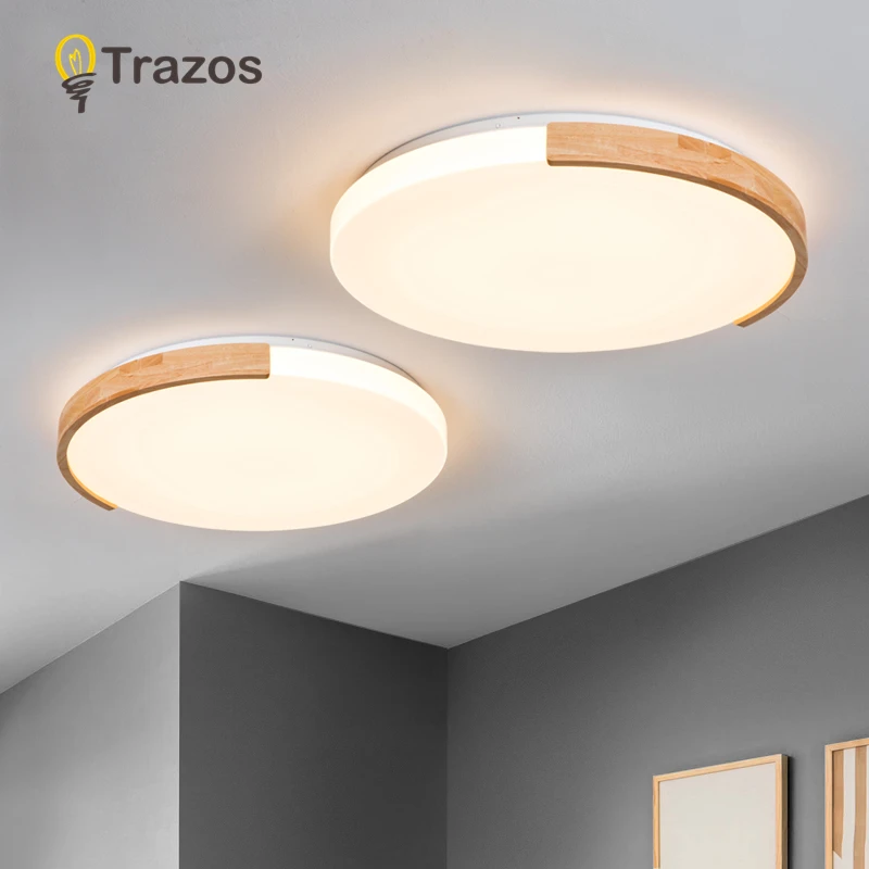 

TRAZOS LED Dimmable Pendant Lights With Remote Control For Living Room Bedroom Circle Decor Kids Pendant Lamp Dining Luminaire
