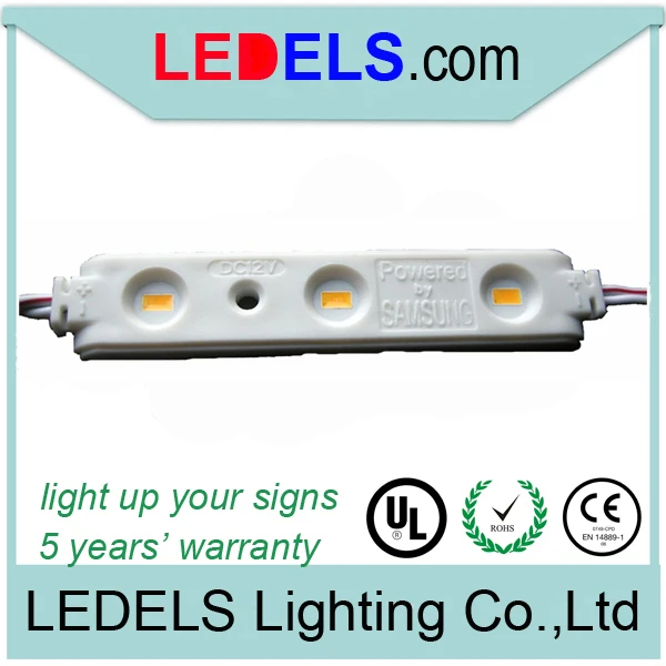 LED Module Eco-Series Samsung 12V 0,72W IP65 CE RoHS 120° Abstrahlwinkel 