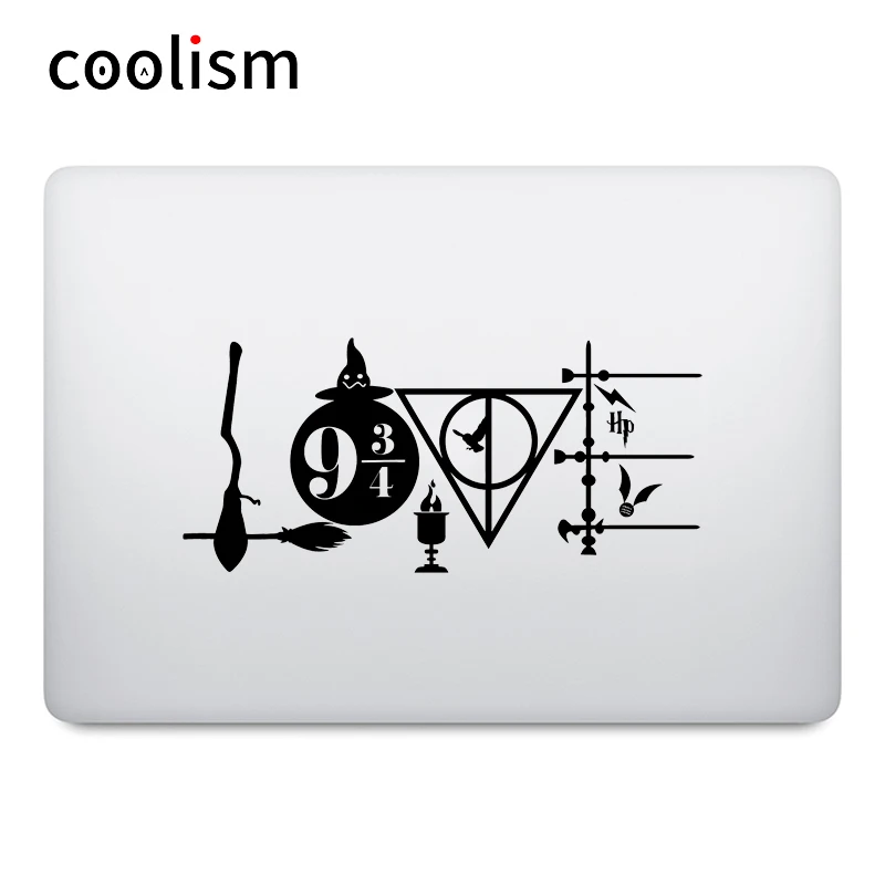 9 3/4 магический элемент Смешанная тема наклейка для ноутбука наклейка для Apple MacBook Pro Air retina 11 12 13 14 15 дюймов Mac Book Ноутбук кожа