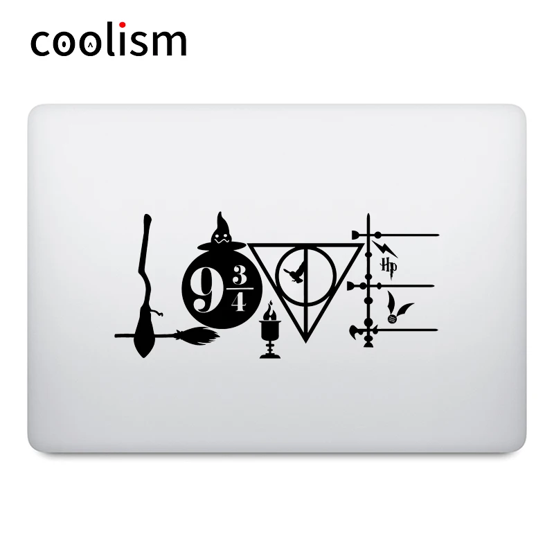 Harry Potter 3/4 Magic Theme Decal Laptop Sticker for Apple MacBook Pro