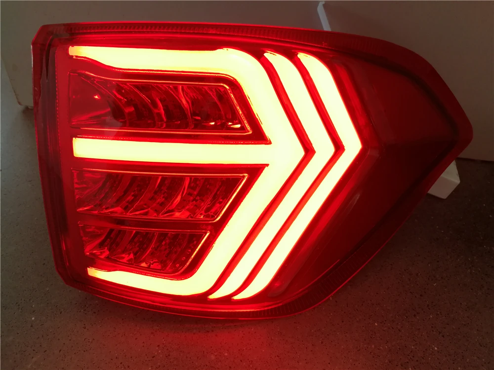 2 шт. светодиодный задний светильник для Ford Ecosport 2013- Автомобильный светодиодный задний бампер светильник светодиодный тормозной светильник авто лампа декоративная лампа