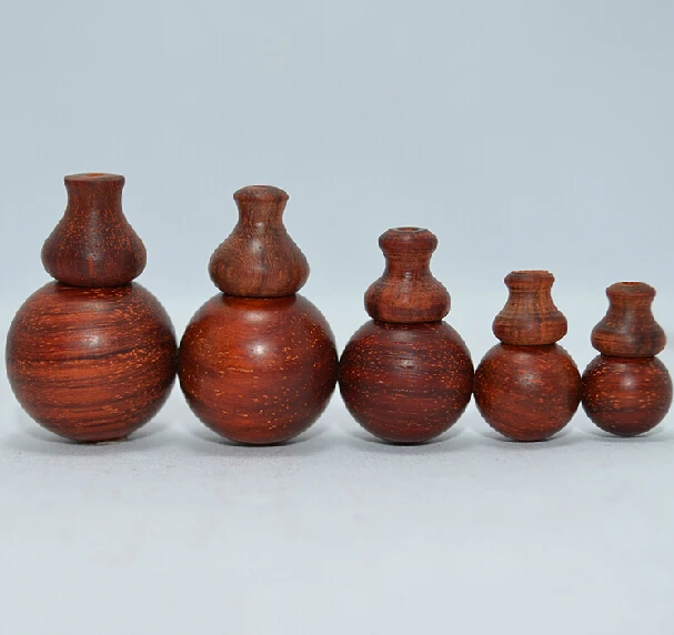 

Wood Guru Bead Redsandalwood Guru Bead Three Holes Bead and Tower for Tibetan Malas