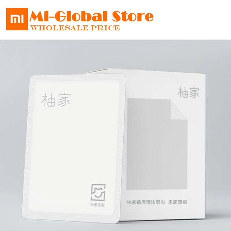 

Xiaomi Mijia Screen Cleaning wipes 15pcs one package Wet Wipes LCD Screen Dust Removal for Smart Phone Notebook Computer mirror