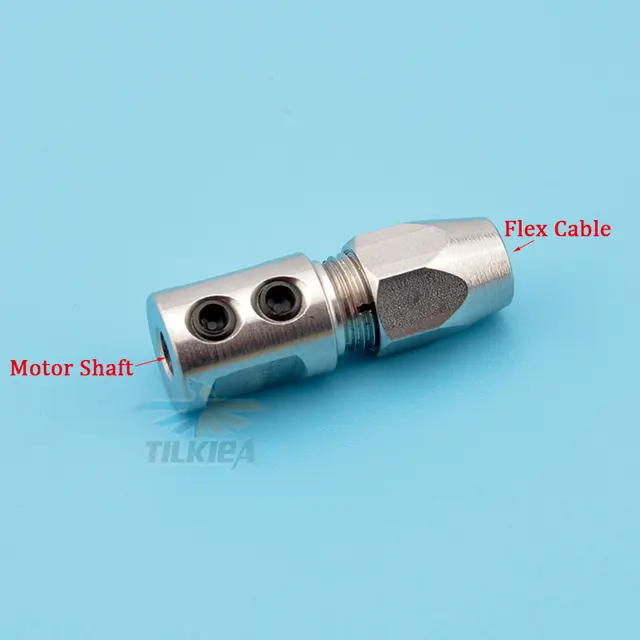 RC Boat Flexible Coupling Left/Right Stainless Steel 8*4.76mm 5*4.76/4/3.8/3.18mm 4*4/3.18mm 3.18*3.18/3/2mm Flex Collet Coupler 3