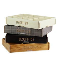 Многоцелевой 9 пледов деревянная коробка для хранения нижнего белья коробка для хранения мелочей Косметика ювелирные изделия дисплей Сортировка Коробка