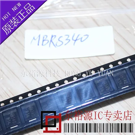 

100PCS MBRS340T3G DO-214AB MBRS340T3 DO214AB MBRS340 340 3A/40V New and original