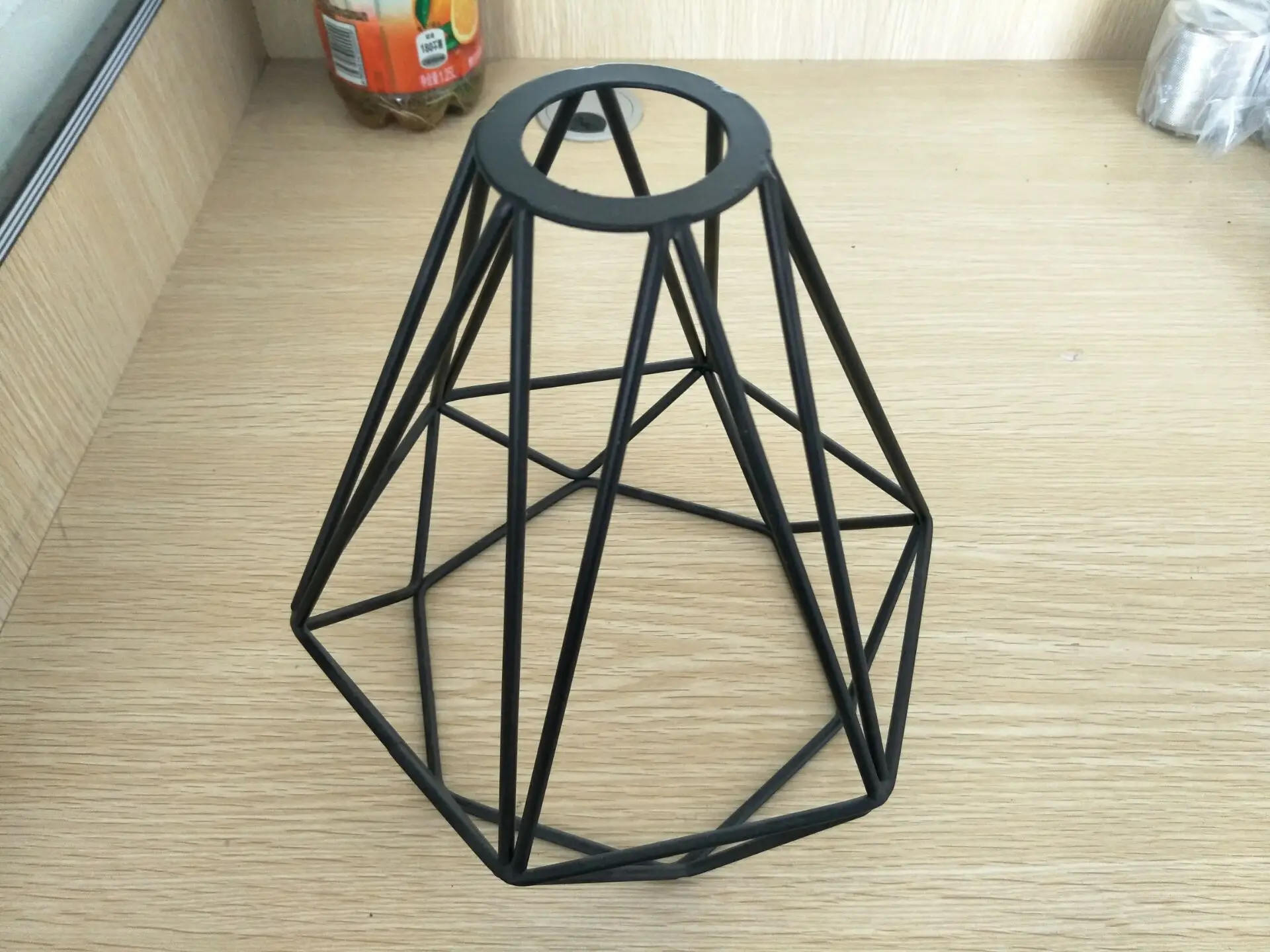 Diamond sharp black retro edison vintage edison cage lights ,wire lamp