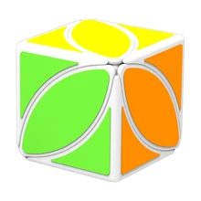 QiYi QY Mofangge Ivy Cube The First Twist Cube of Leaf Line White Color