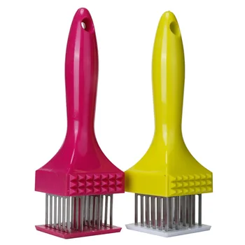 

Stainless Steel Kitchen Tools Kitchen Supplies Cooking Tool Random Color Professional Meat Tenderizer Needle Kitchen Hammer Tool