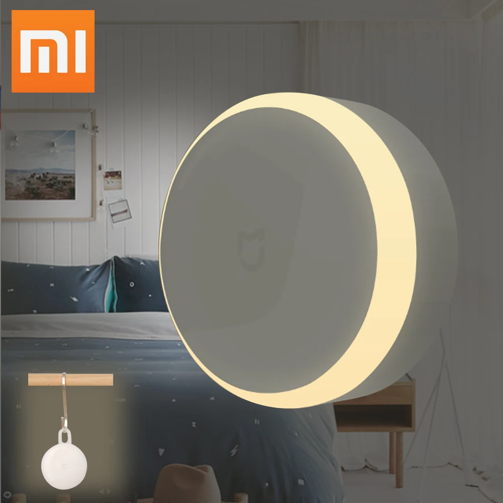 

Original Xiaomi Mijia Lamp LED Night Light Infrared Remote Control Body Motion Sensor Smart Home for MiHome Corridor Xiaomi Lamp