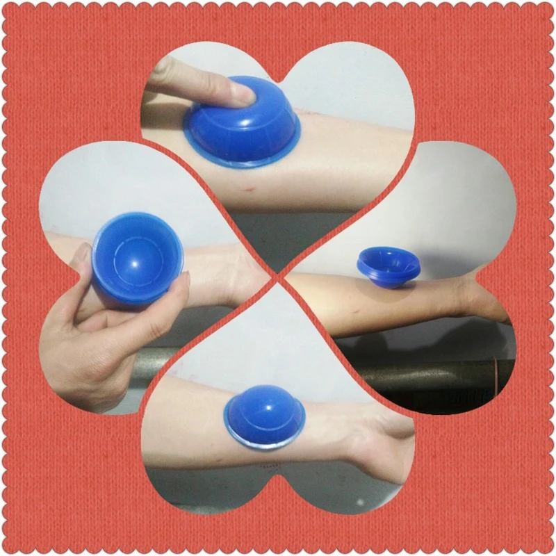 12pcs Silicone Cupping Therapy Massage Health Care Clearing Damp Body Massage Anti Cellulite Vacuum Massager Mini Cups Cupping 3