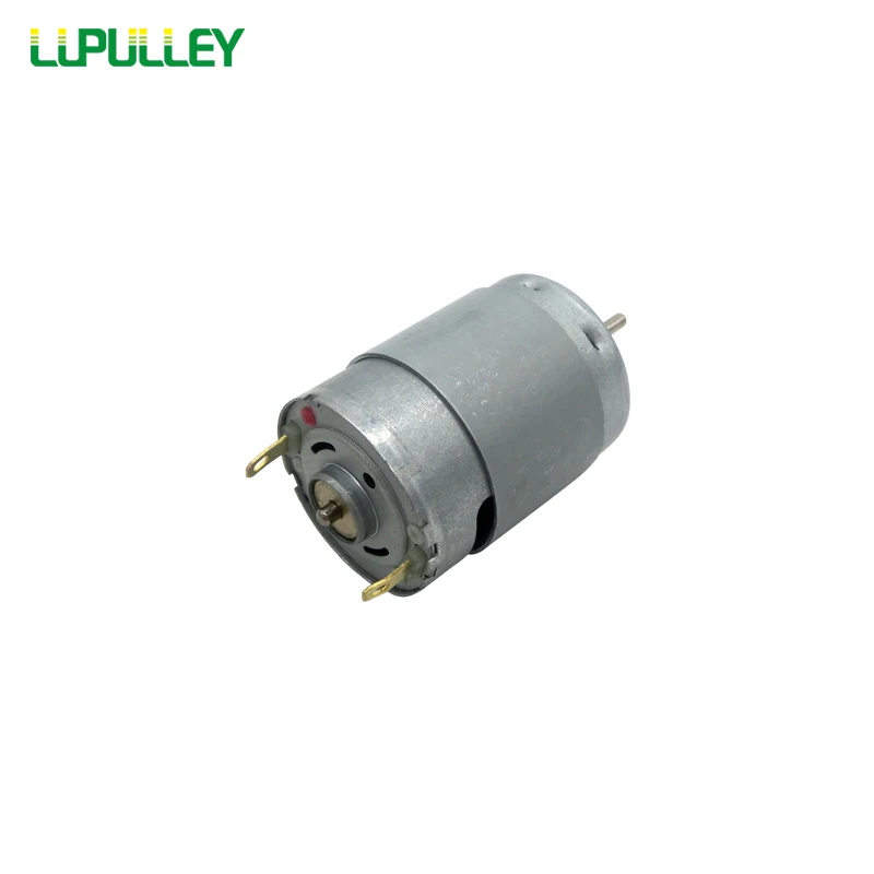 LUPULLEY RS380 высокоскоростной двигатель постоянного тока DC3V/6 в/9 В Электрический Шпиндельный двигатель с большим крутящим моментом 3000-16000 об/мин для электрической игрушки