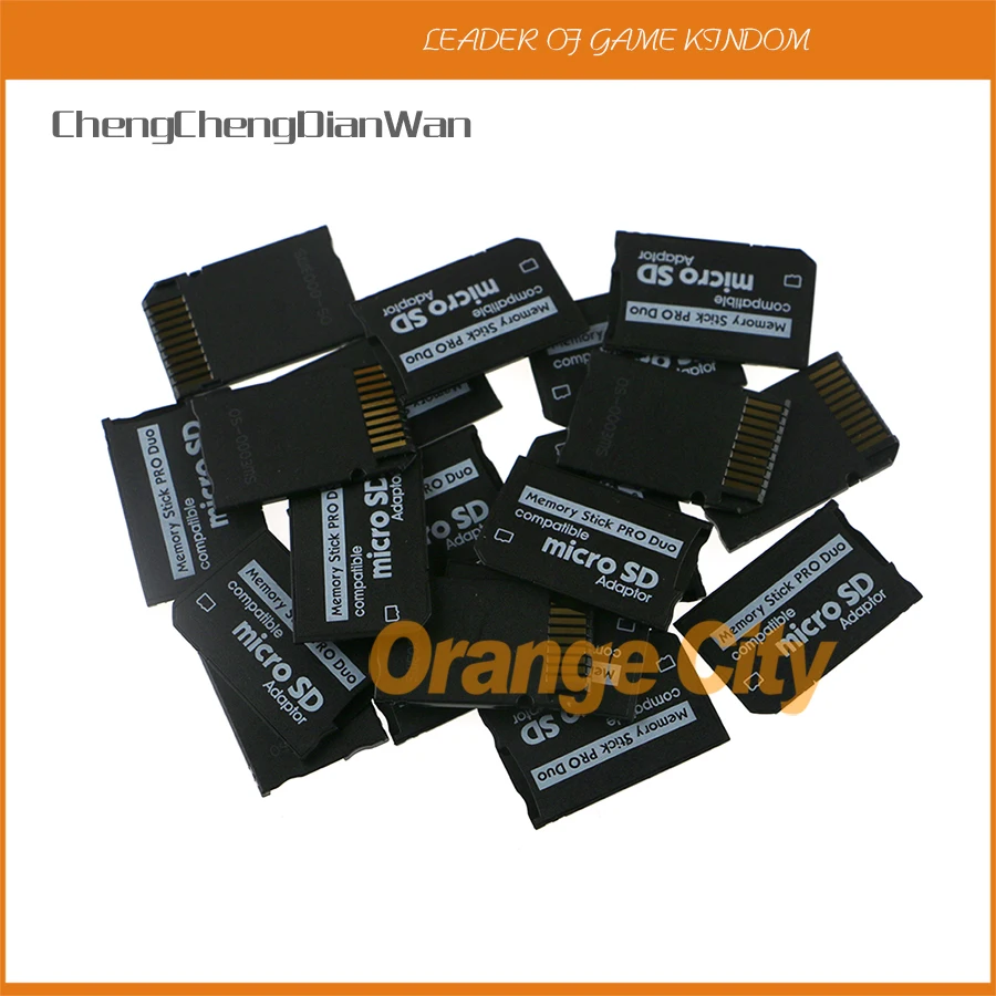 Адаптеры ChengChengDianWan Micro SD SDHC TF для карт памяти MS Pro Duo PSP 1000 2000 3000 50 шт./лот|tf micro sd|tf sdtf |