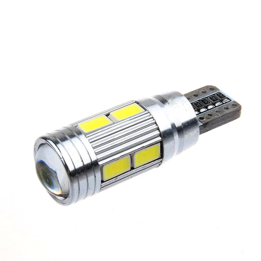 

Car Auto T10 194 W5W Canbus 10 SMD 5630 5730 LED Light Bulb Projector Lens No error Parking Fog light