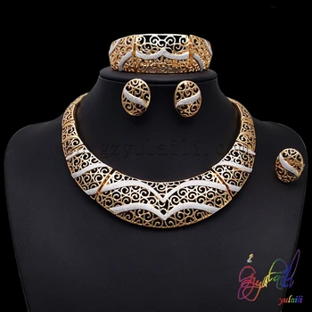 

Yulaili Fashion Heavy Jewelry Set Sumptuous Jewelry Set