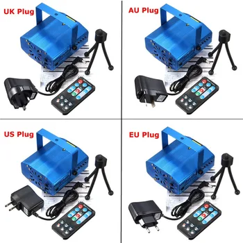 

LED Lights Sound Activated Disco DJ Party Light Mini Auto Flash Stage Lights with Remote Control TN99