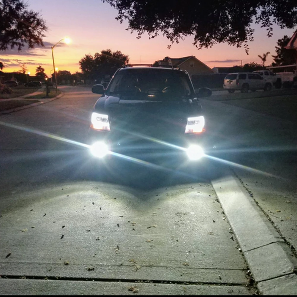CJXMX 2 шт. H27 LED 880 881 P13W светодиодная противотуманная фара 1600LM CSP супер яркая