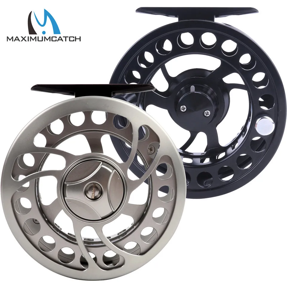 Carretel de Pesca Máquina de Corte de Alumínio Carretel de Mosca e Carretel Maximumcatch Mid-large Arbor Fly Cnc ml 2-10wt
