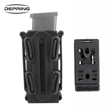 Мягкий чехол-кобура для пистолета с зажимом Molle и петлей для ремня для 9 мм 45ACP