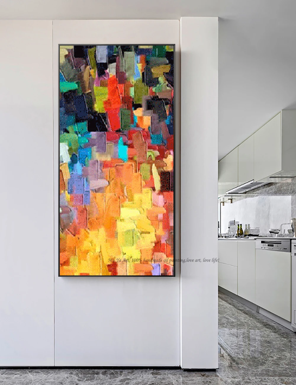 Абстрактные современные декоративные картины настенные для гостиной|painting for living