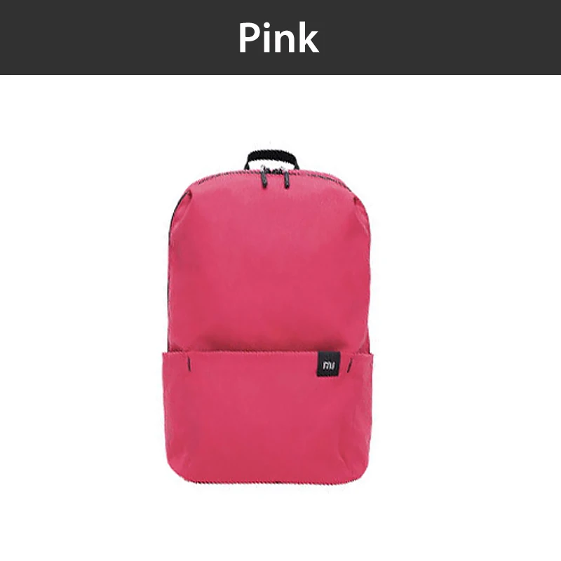 Xiaomi Solid 10L Досуг Спорт Грудь пакет сумка-рюкзак-красочные унисекс для мужчин женщин путешествия Кемпинг Сумка-s Рюкзак-s - Цвет: Розовый