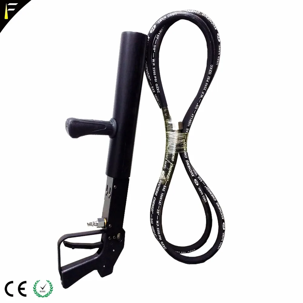 Single Nozzle Ice Gas Gun Handheld Cool co2 jet Cannon Smoke Gun Cryo