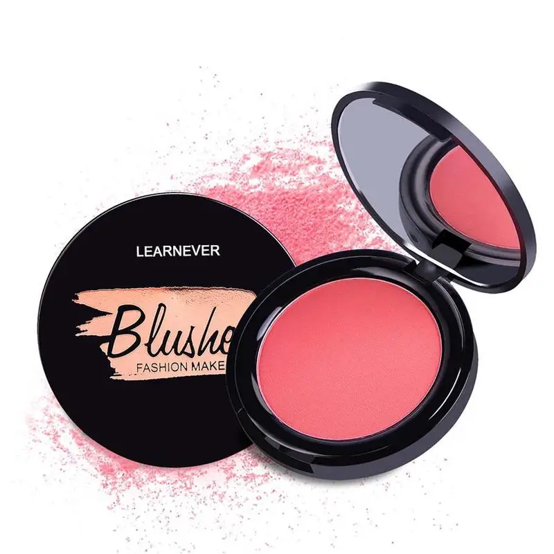 

Long lasting Make up Cheek Blush Powder Foundation Matte Blusher Palette Waterproof Women Natural Brighten Face Makeup