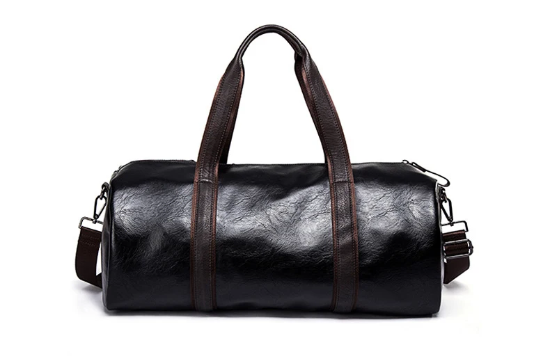 Брендовые корейские повседневные мужские сумки для путешествий, кожаные сумки, мужская сумка на плечо, сумка для багажа, Большая вместительная сумка для выходных