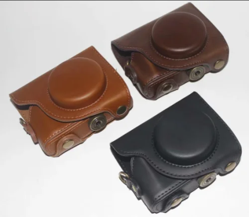 

Leather Camera Case Cover Bag for Canon S100/110/120/G9X Camera Bag