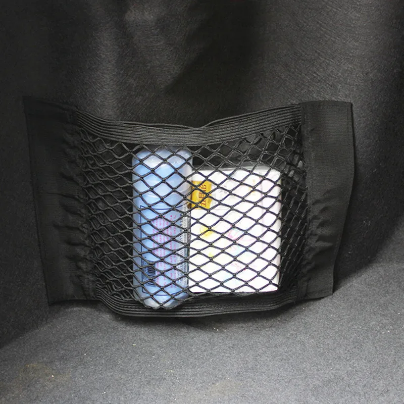 

Car Styling New Car Back Rear Trunk Seat Net Mesh Storage Bag for Honda fit accord crv civic 2006-2012 jazz city hrv
