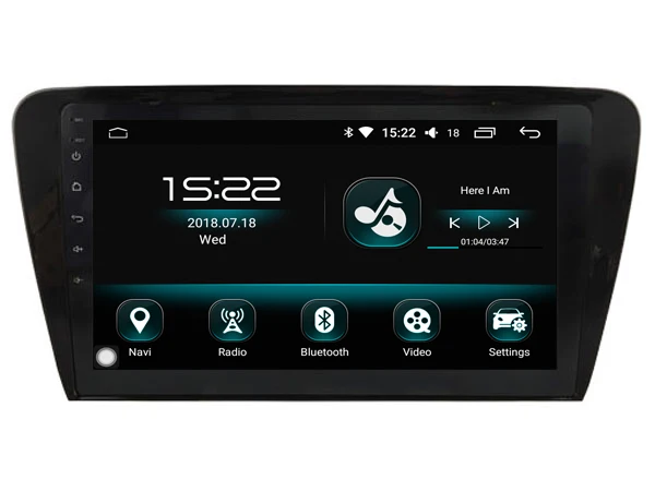 Flash Deal for Skoda Octavia 2014 Android 8.0 car gps multimedia 64GB rom+IPS screen+CARPLAY+TDA7851 Amplifer+4 Car Launcher autoradio 0