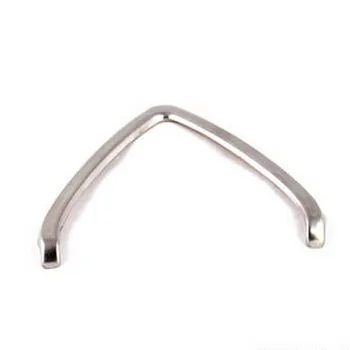 

For Renault Koleos 2009 2010 2011 2012 2013 2014 Double flashing light Triangle decoration cover ABS Chrome trim 1pc