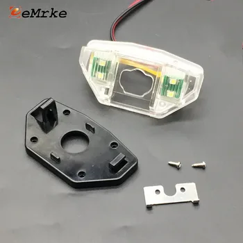 

EEMRKE Car Rear View Camera Bracket Housing Mount LED for Honda CR-V Crosstour FR-V HR-V Insight Jazz Logo Odyssey Stream MDX
