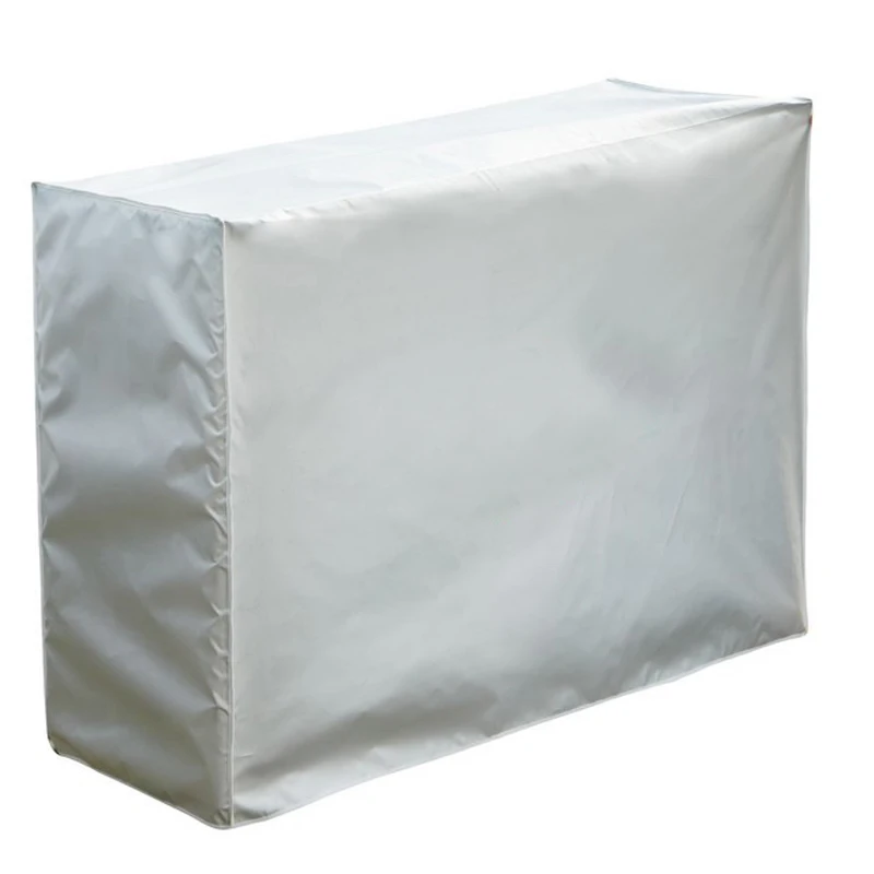1 Piece Dust Rust Rain Snow Waterproof Oxford Cloth Outdoor Air Conditioner Cover Vertical Cabinet Outer Cleaning Protection Cover (5)