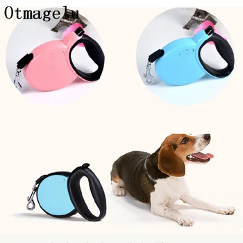 

Cute 3M Pet Dog Safe lead Automatic Retractable Dog Leash Puppy Pet Traction Rope Chain Harness Dog collars Leash Pet Supplies