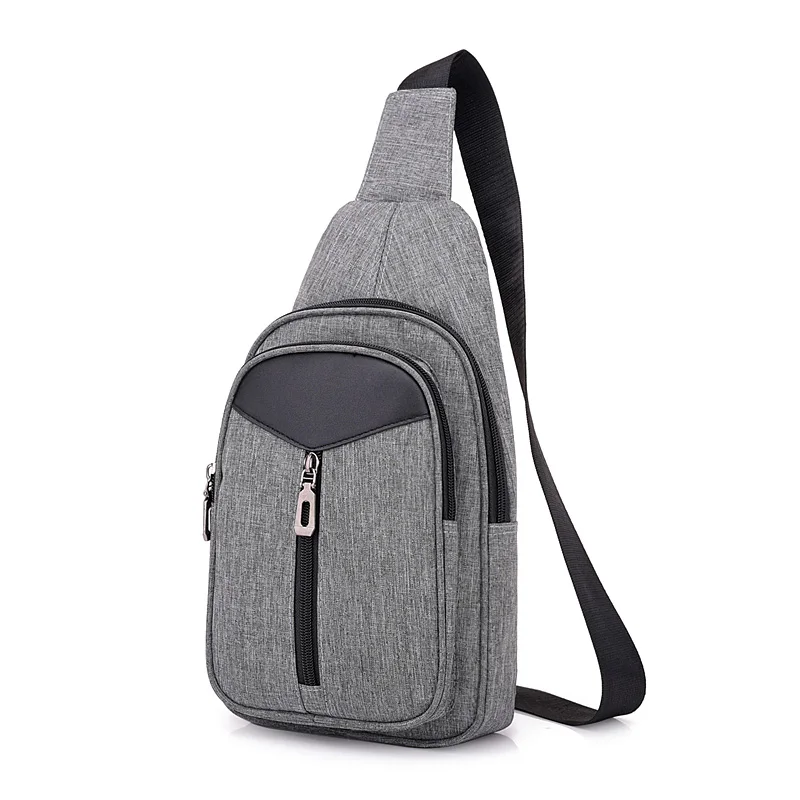 

New Chest Bag for Men Crossbody Men's Casual Messenger Bag Sling Male Shoulder Waist Bag Handbag Large Capacity